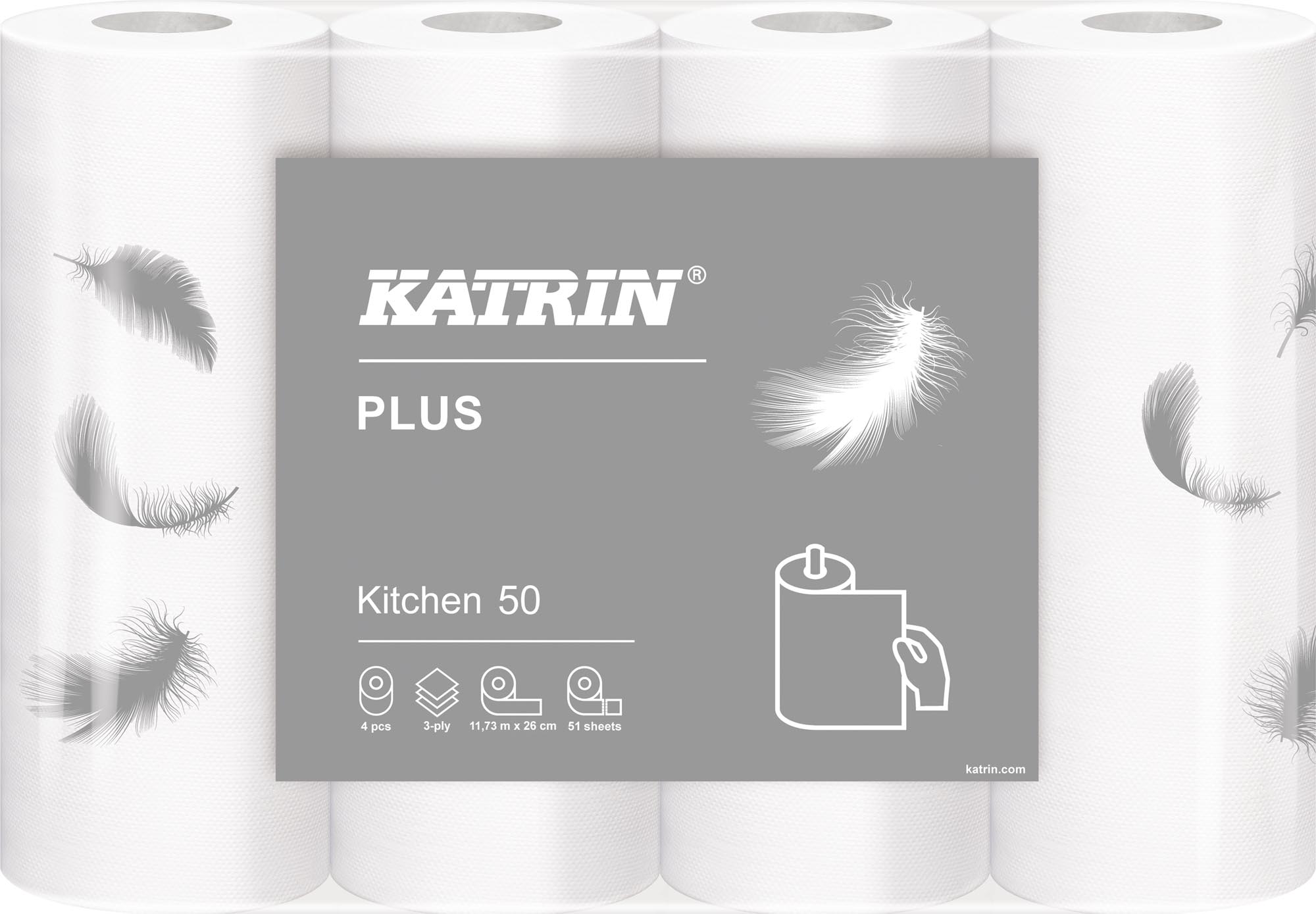 Katrin Plus Kitchen 50 Küchenrolle