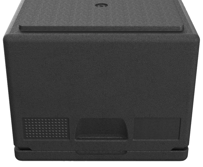 KängaBox Easy - Quadratische Thermobox 32 l - Ideal für Pizzen & Speisen