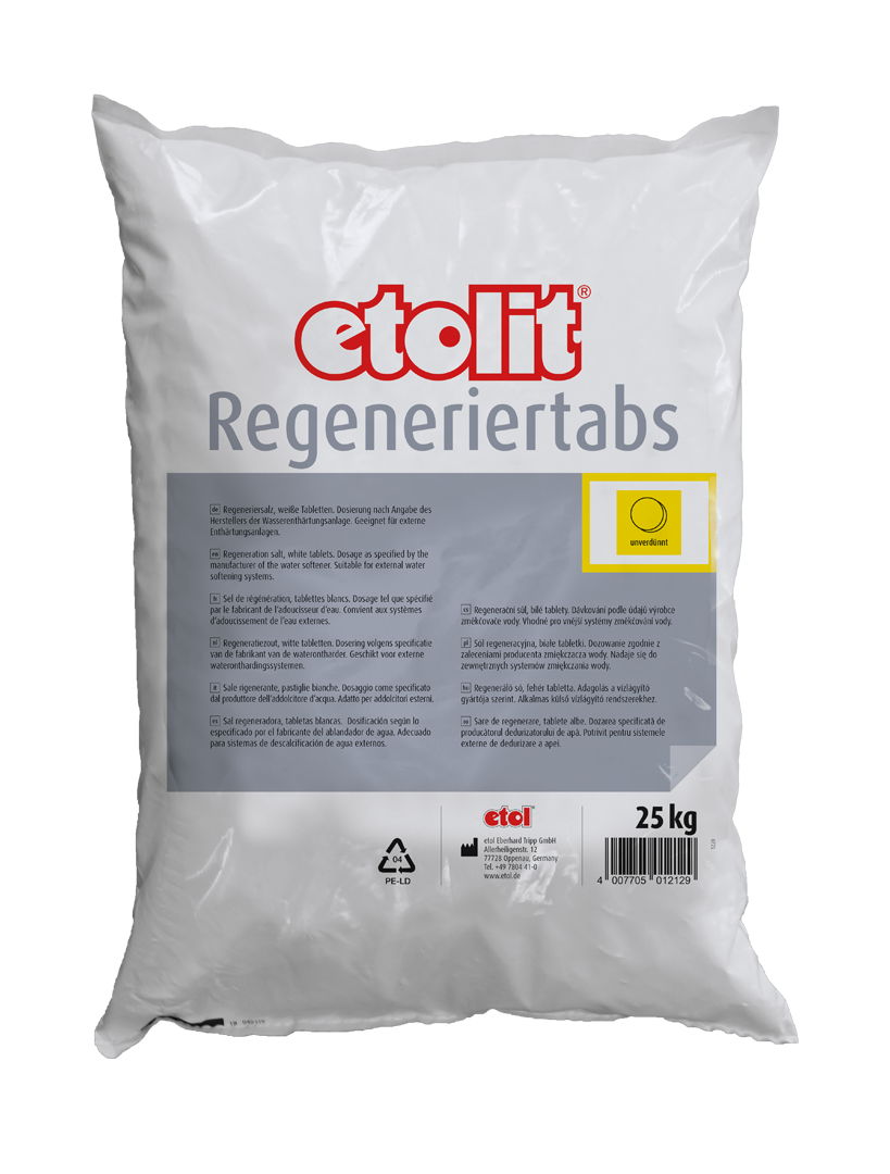 etolit Regeneriertabs 25 kg Sack