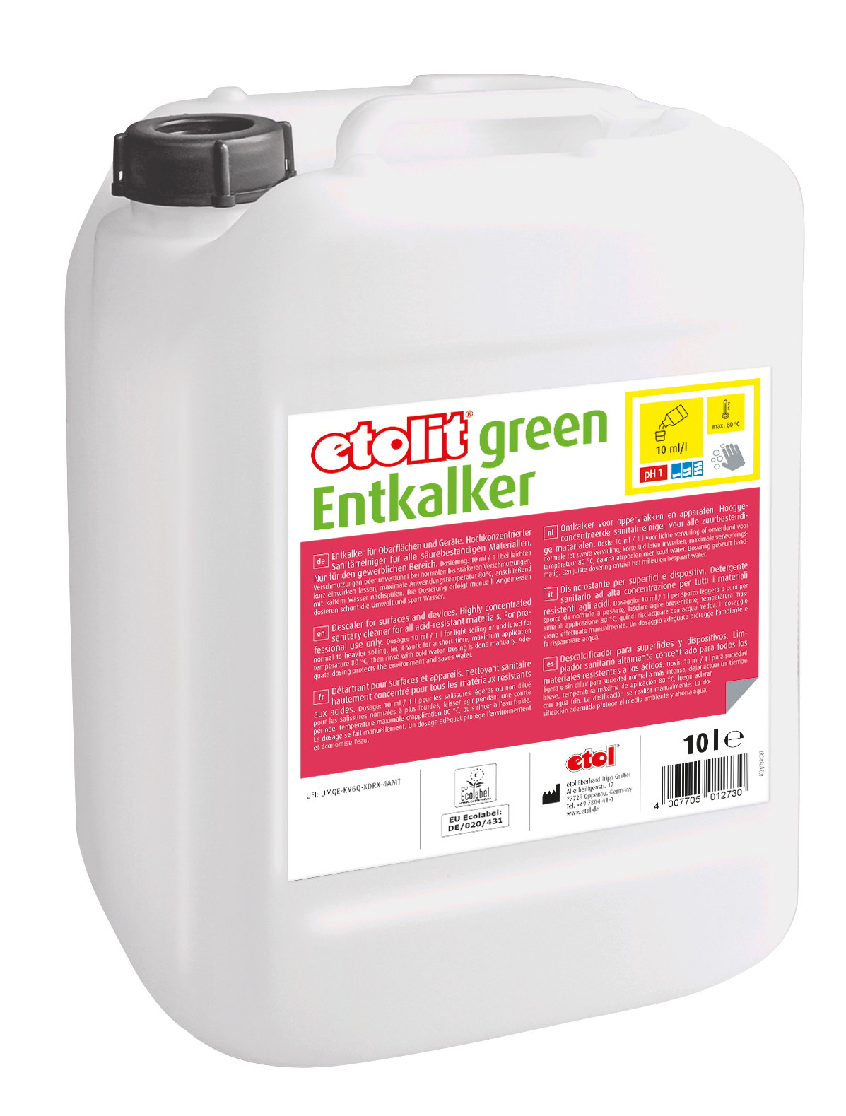 etolit green Entkalker